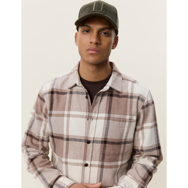 Check Flannel Shirt in Caribou