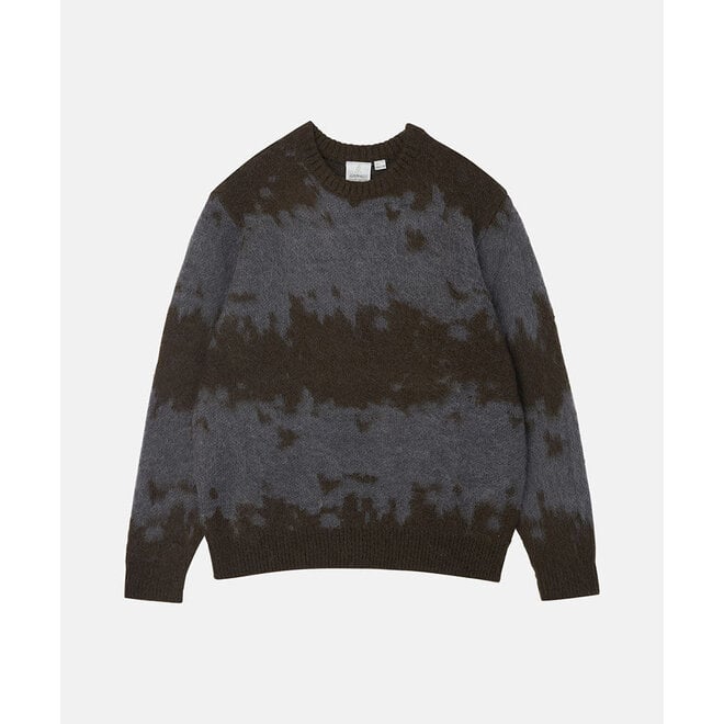 Mohair Splatter Sweater in Slate Splatter