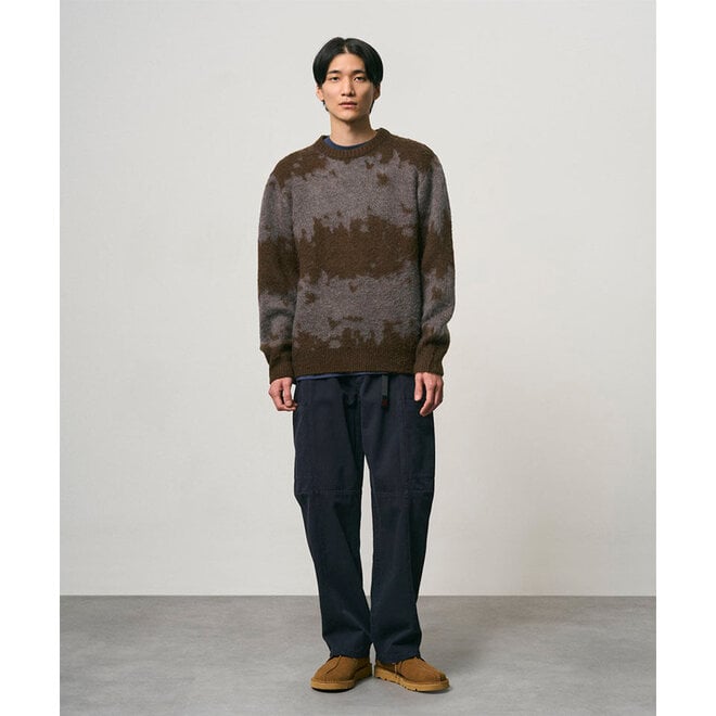 Mohair Splatter Sweater in Slate Splatter