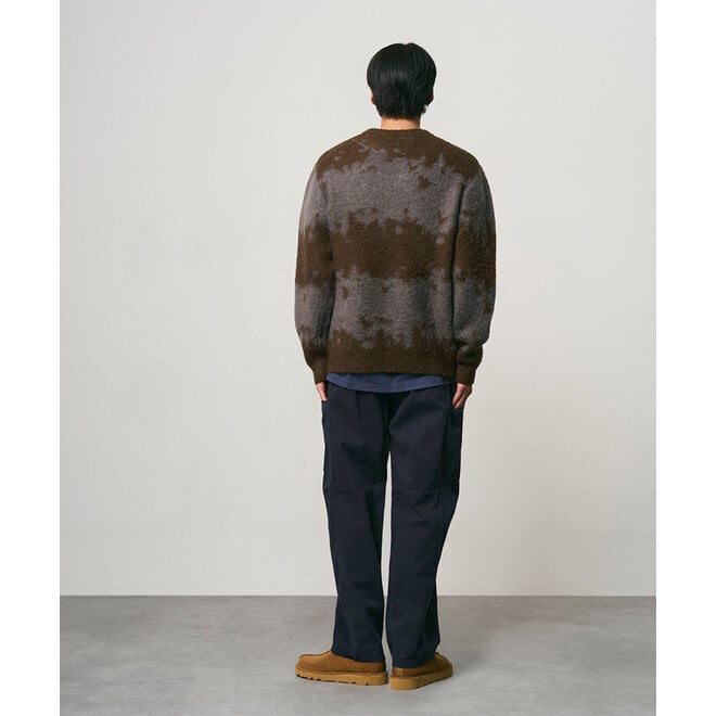 Mohair Splatter Sweater in Slate Splatter