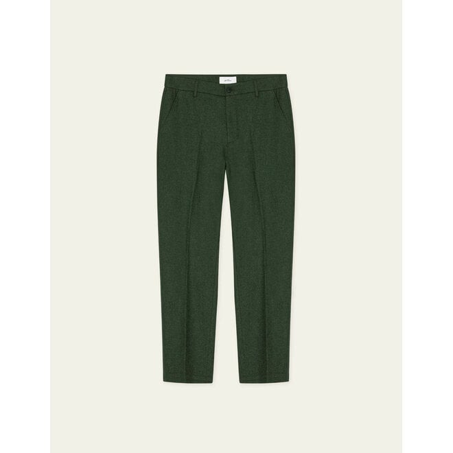 Como Wool Regular Suit Pants in Rosin Green