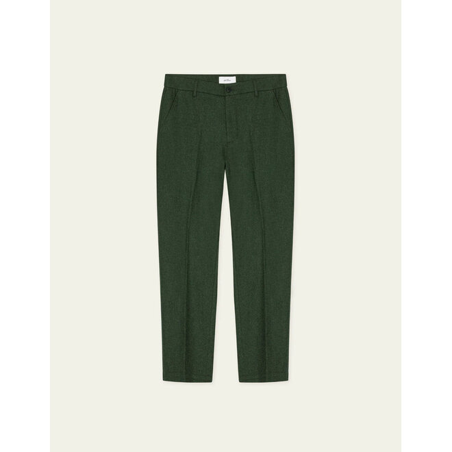 Como Wool Regular Suit Pants in Rosin Green