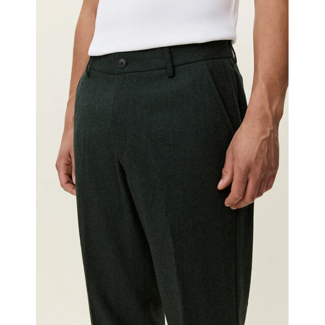 Como Wool Regular Suit Pants in Rosin Green