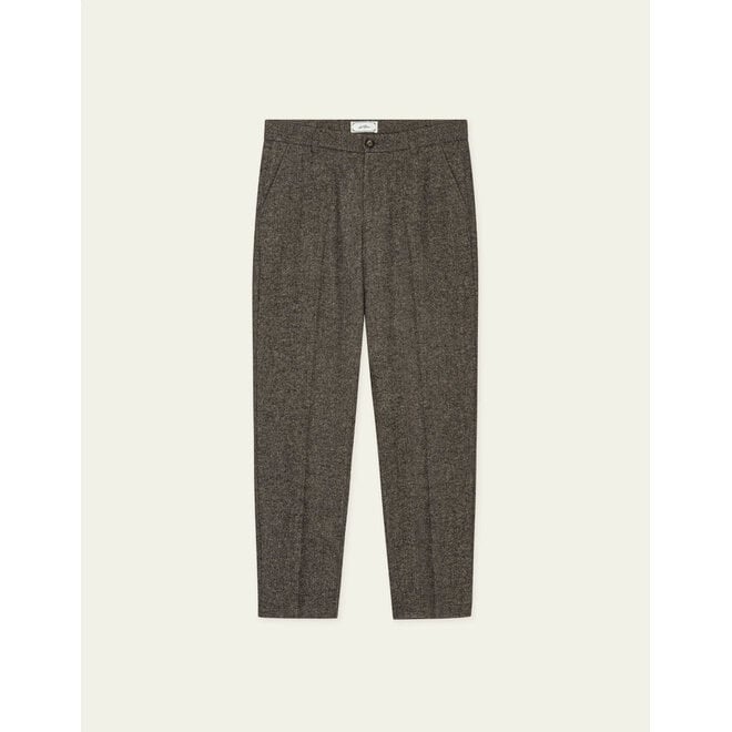 Como Wool Regular Suit Pants in Caribou