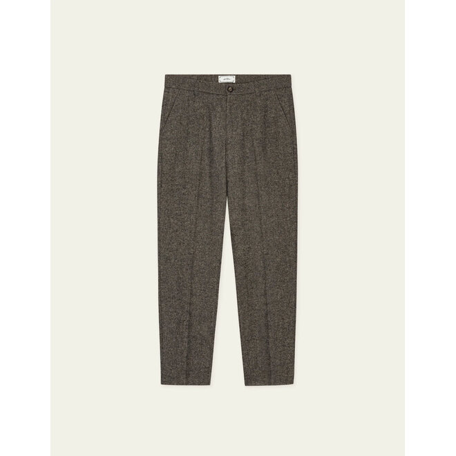 Como Wool Regular Suit Pants in Caribou