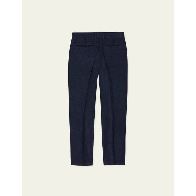 Como Wool Regular Suit Pants in Dark Navy