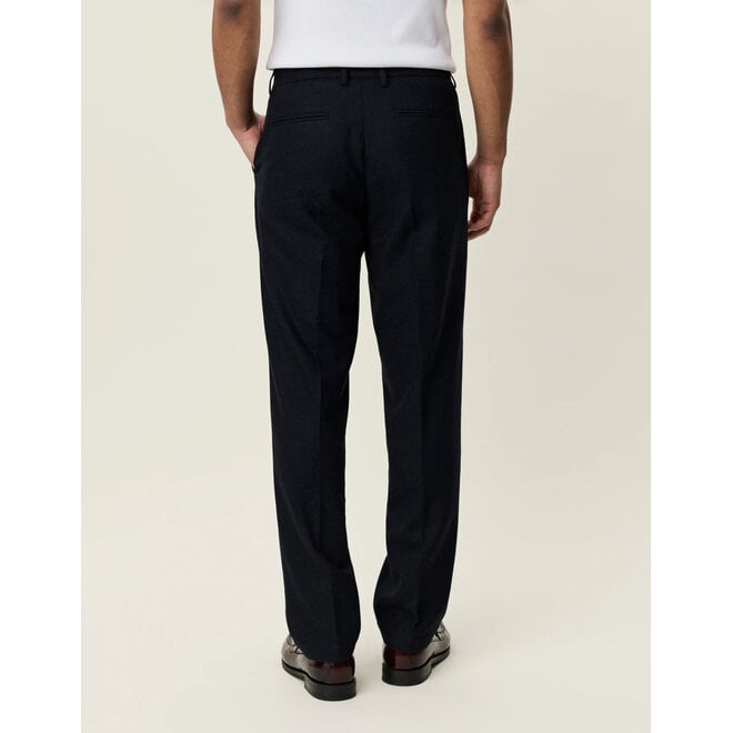 Como Wool Regular Suit Pants in Dark Navy
