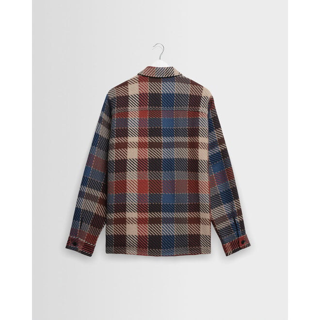 Whiting Overshirt in Rust/Multi