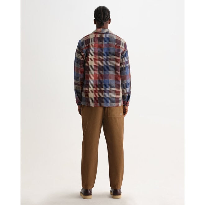 Whiting Overshirt in Rust/Multi