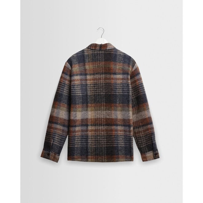 Whiting Wool Overshirt in Oatmeal/Multi
