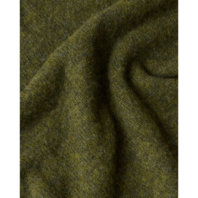 Supersoft Shetland Jumper in Scots Pine