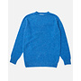 Supersoft Shetland Jumper in Cobalt