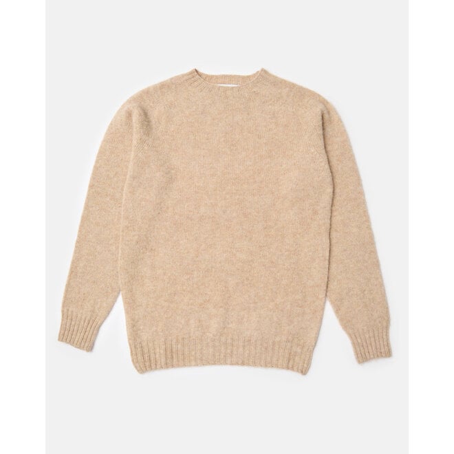 Supersoft Shetland Jumper in Calico