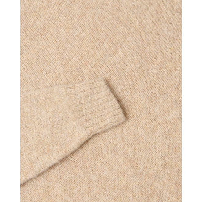 Supersoft Shetland Jumper in Calico
