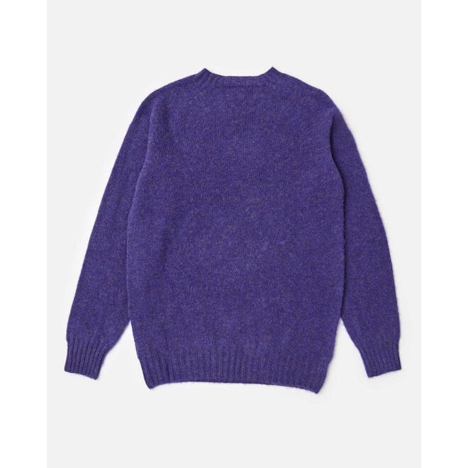 Supersoft Shetland Jumper in Iris