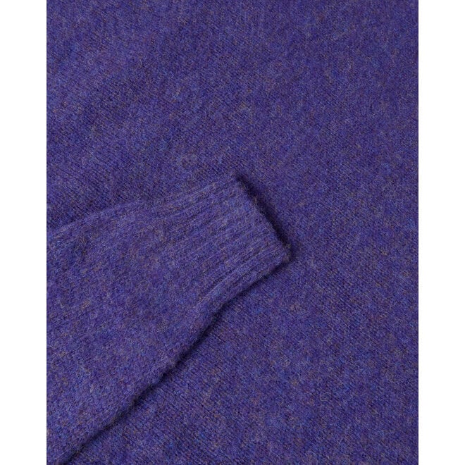 Supersoft Shetland Jumper in Iris