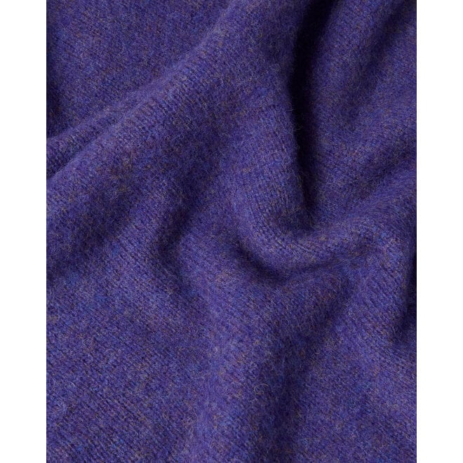 Supersoft Shetland Jumper in Iris