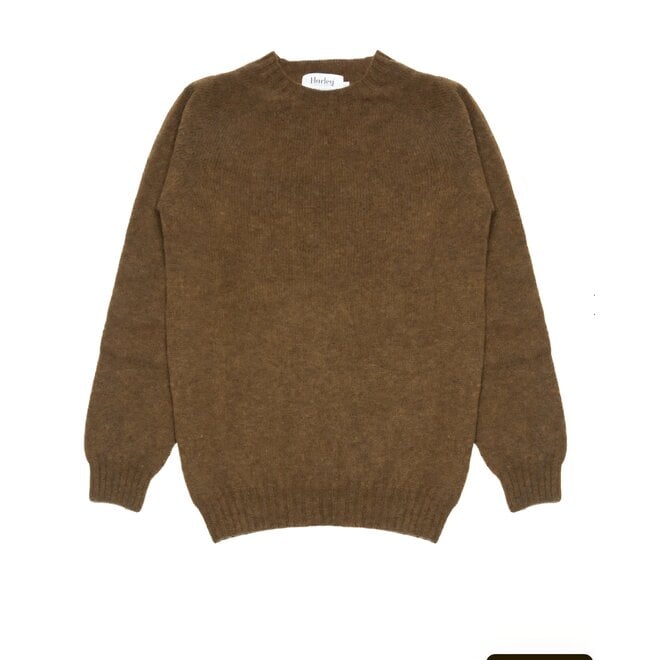 Supersoft Shetland Jumper in Moorland