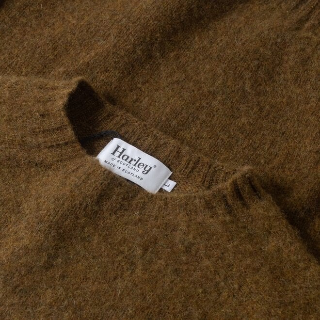 Supersoft Shetland Jumper in Moorland