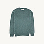 Supersoft Shetland Jumper in Verdigris