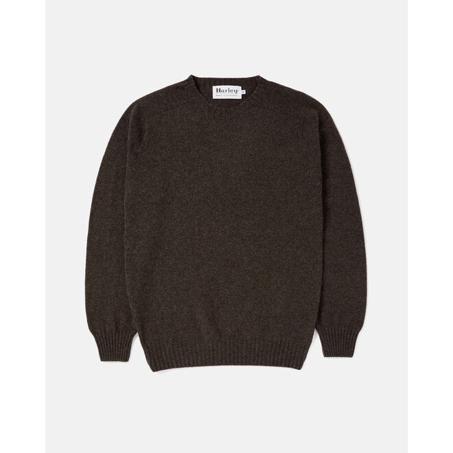 Supersoft Shetland Jumper in Volcano