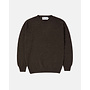 Supersoft Shetland Jumper in Volcano