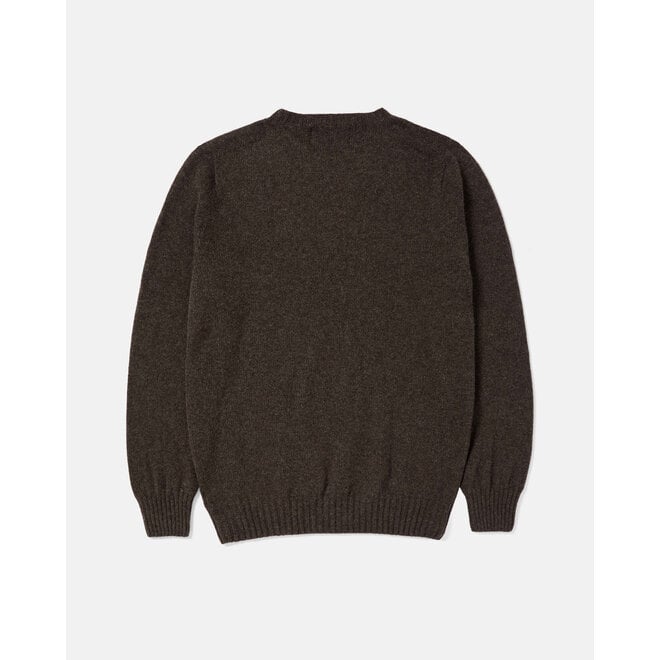 Supersoft Shetland Jumper in Volcano