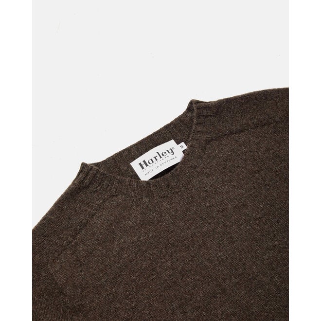 Supersoft Shetland Jumper in Volcano