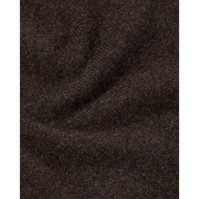Supersoft Shetland Jumper in Volcano