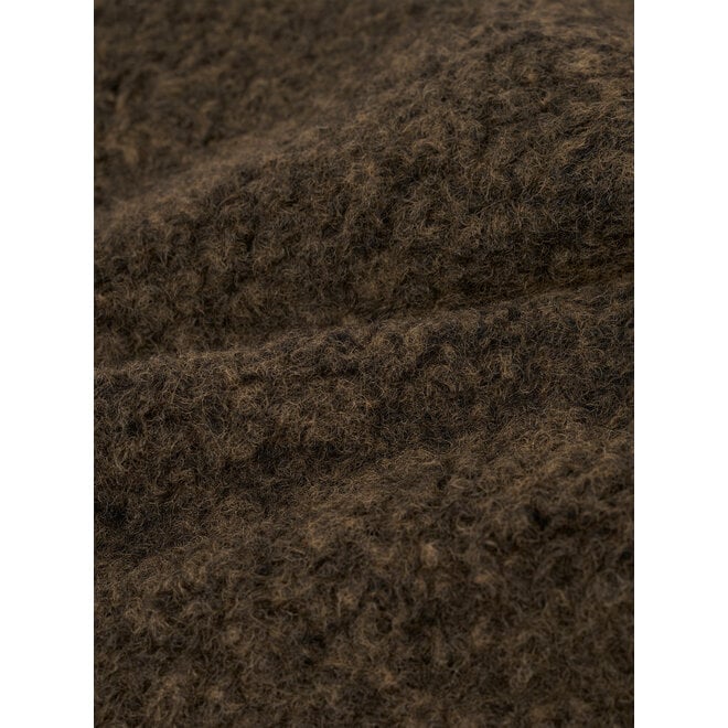 Lancaster Gilet in Brown Fleece