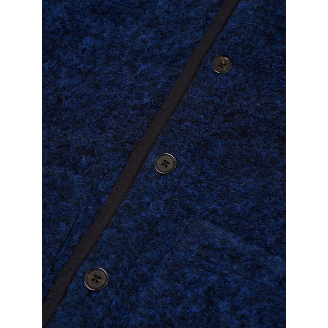 Lancaster Gilet in Blue Fleece