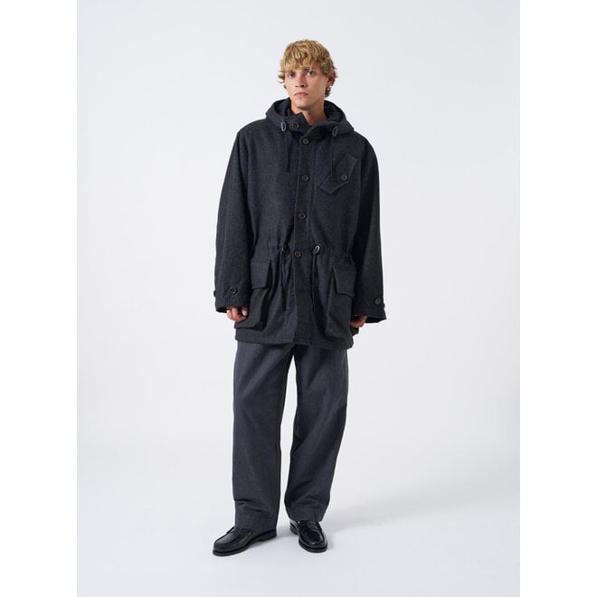 Boston Parka in Grey Marl Mowbray