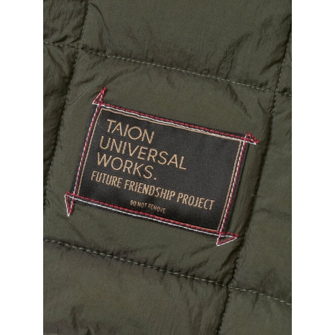 Down Rams Jacket in Olive