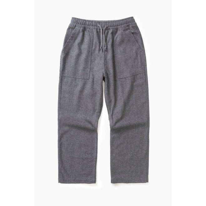 Flannel Chef Pants in Charcoal