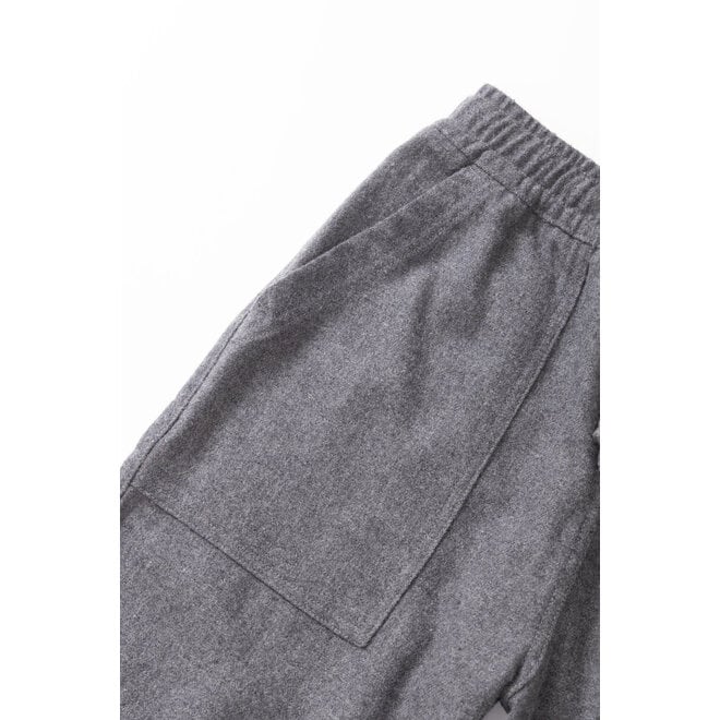 Flannel Chef Pants in Charcoal