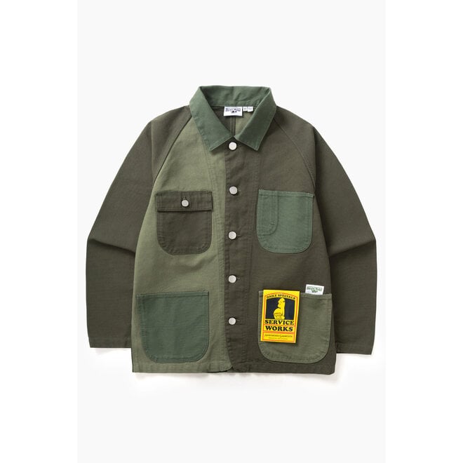 Patchwork Coverall 2.0 in Green