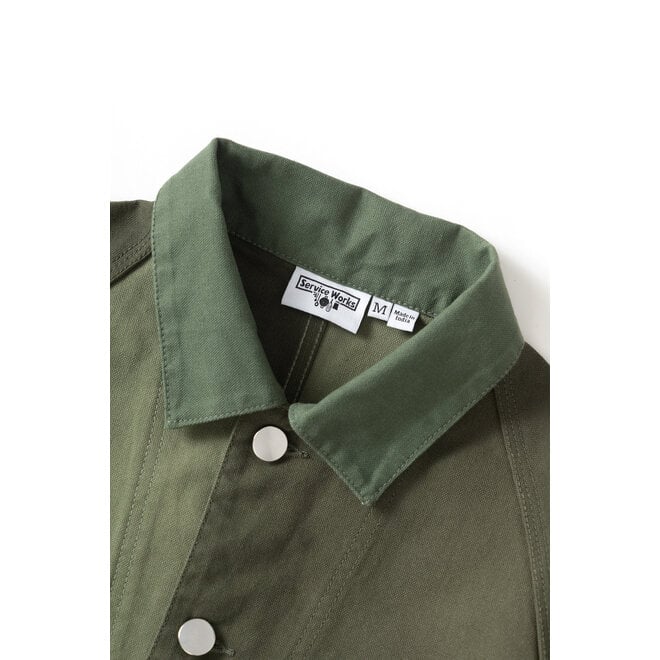 Patchwork Coverall 2.0 in Green