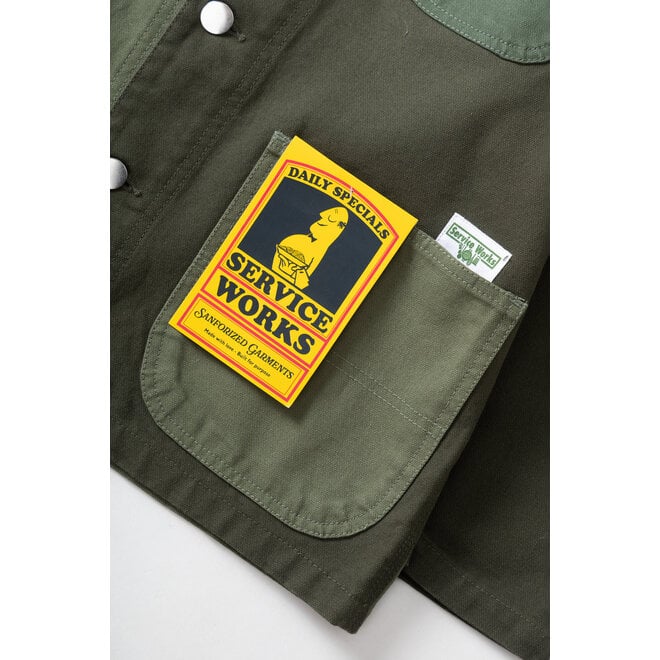 Patchwork Coverall 2.0 in Green
