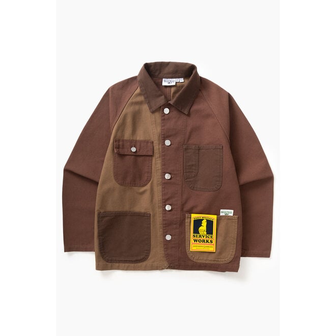 Patchwork Coverall 2.0 in Brown