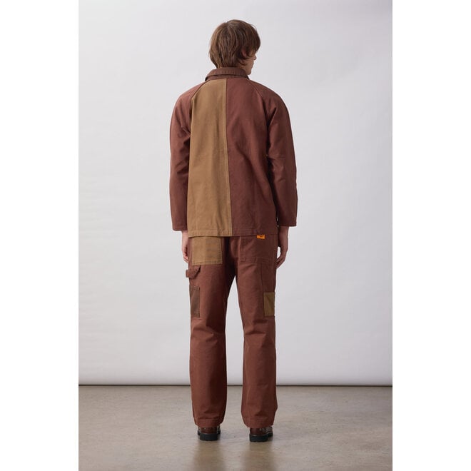 Patchwork Coverall 2.0 in Brown
