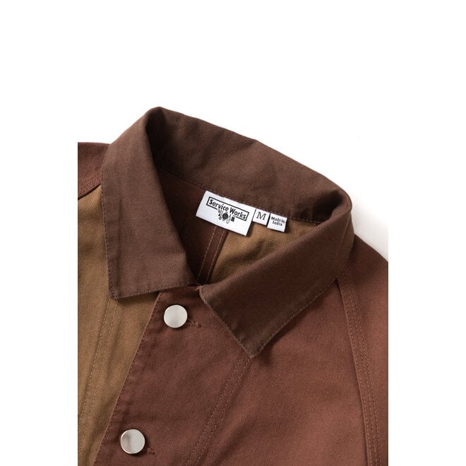 Patchwork Coverall 2.0 in Brown