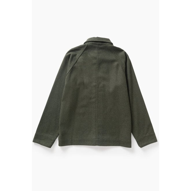 Flannel FOH Overshirt in Forest