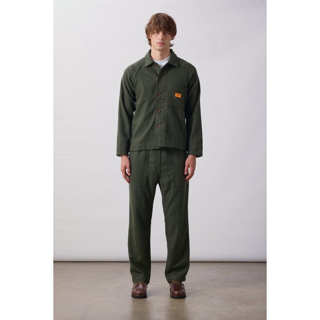 Flannel FOH Overshirt in Forest