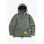 Pigment Herringbone Smock in Olive
