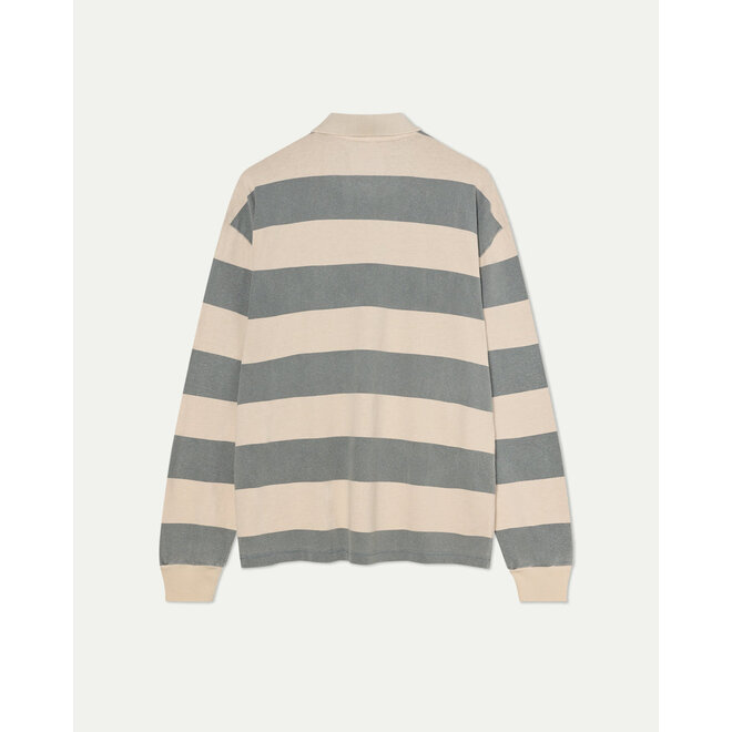 Sequeira Rugby Shirt in Green/Beige