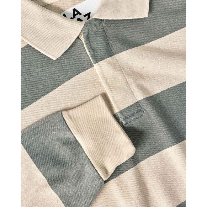 Sequeira Rugby Shirt in Green/Beige