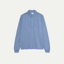 Mesquita Long Sleeve Polo in Blue