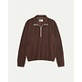 Mata Quarter-Zip Fleece in Brown