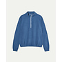 Mata Quarter-Zip Fleece in Blue