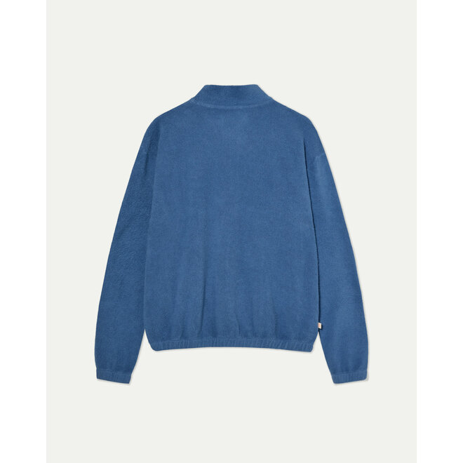 Mata Quarter-Zip Fleece in Blue